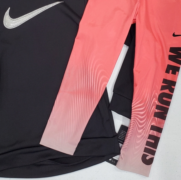 🆕️ Nike Fleece Hoody & Leggings - Picture 4 of 5